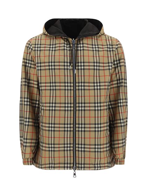 Shop Burberry Stretton Reversible Jacket 